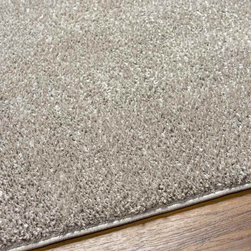 Richlawn Modern Washable Rug, Medium Gray