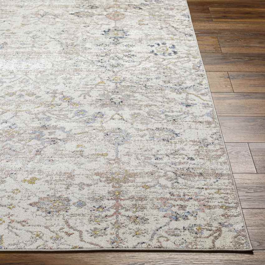 Van Horne Traditional Washable Rug, Ivory