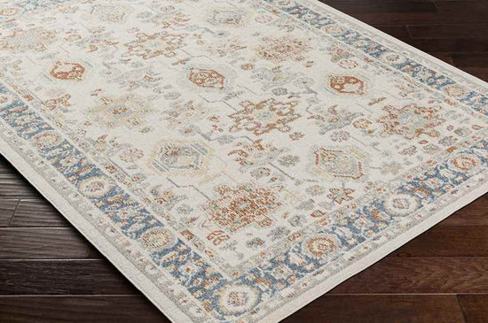 Wall Lake Traditional Washable Rug, Beige