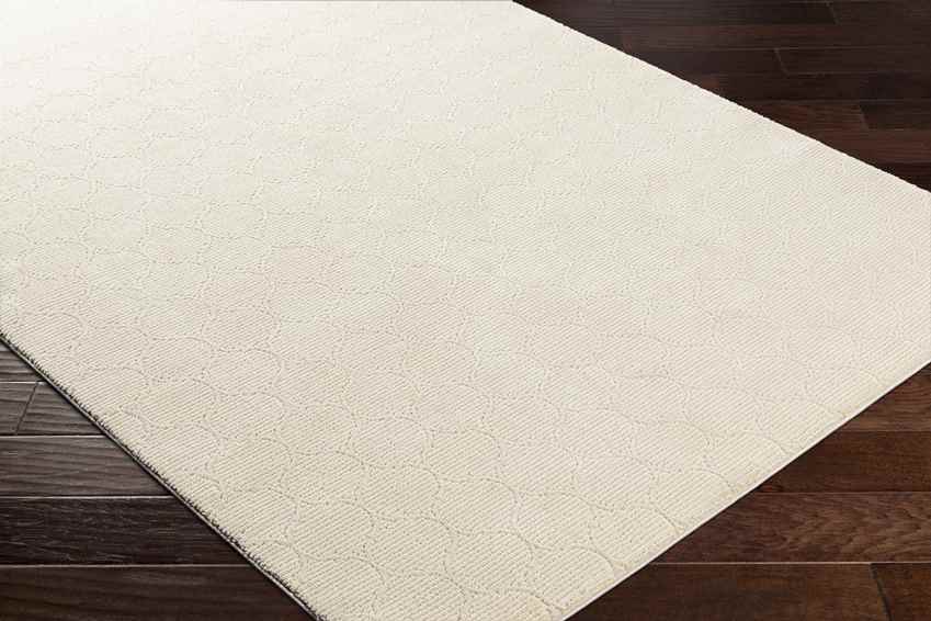 Kwasi Cottage Washable Rug, Beige