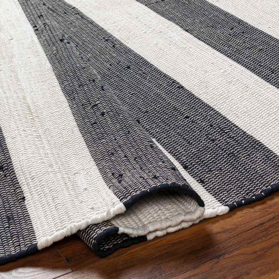 Kirby Modern Rug, Black