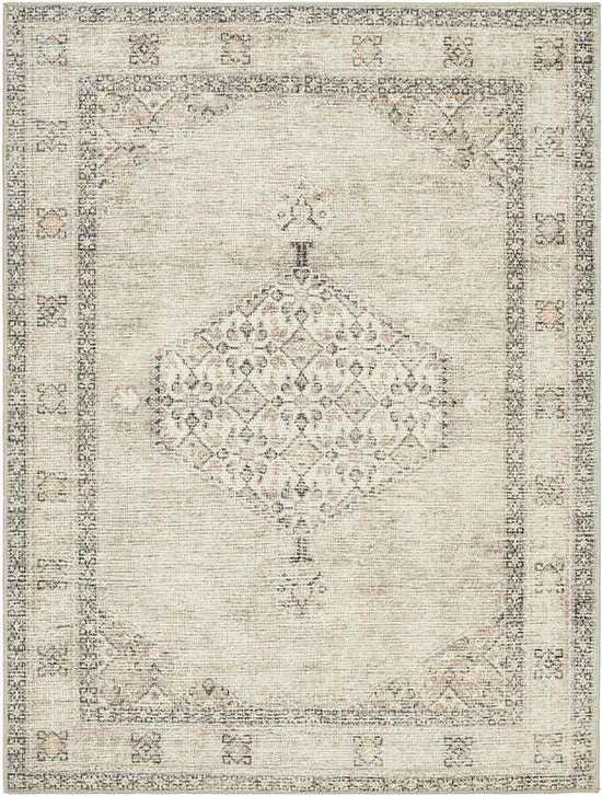 Jamesa Traditional Rug, Blush/Beige