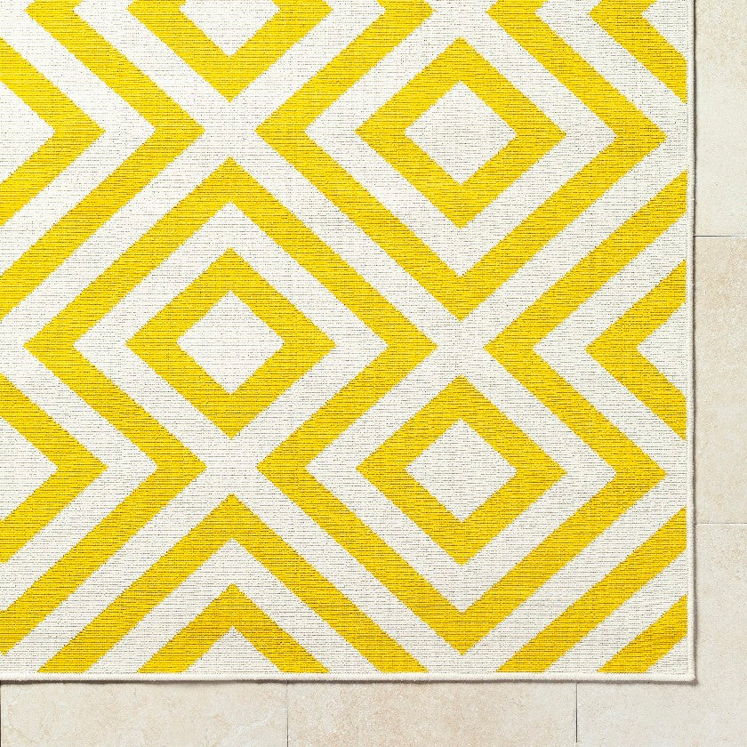 Maya Modern Rug, Saffron