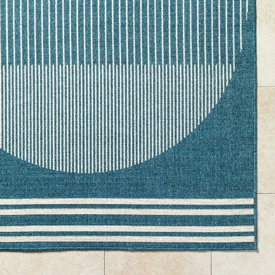 Heathr Modern Rug, Marine Blue