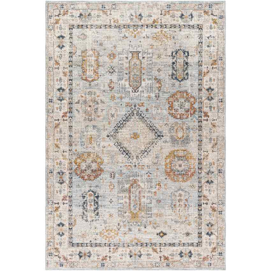 Raphel Traditional Rug, Pale Blue