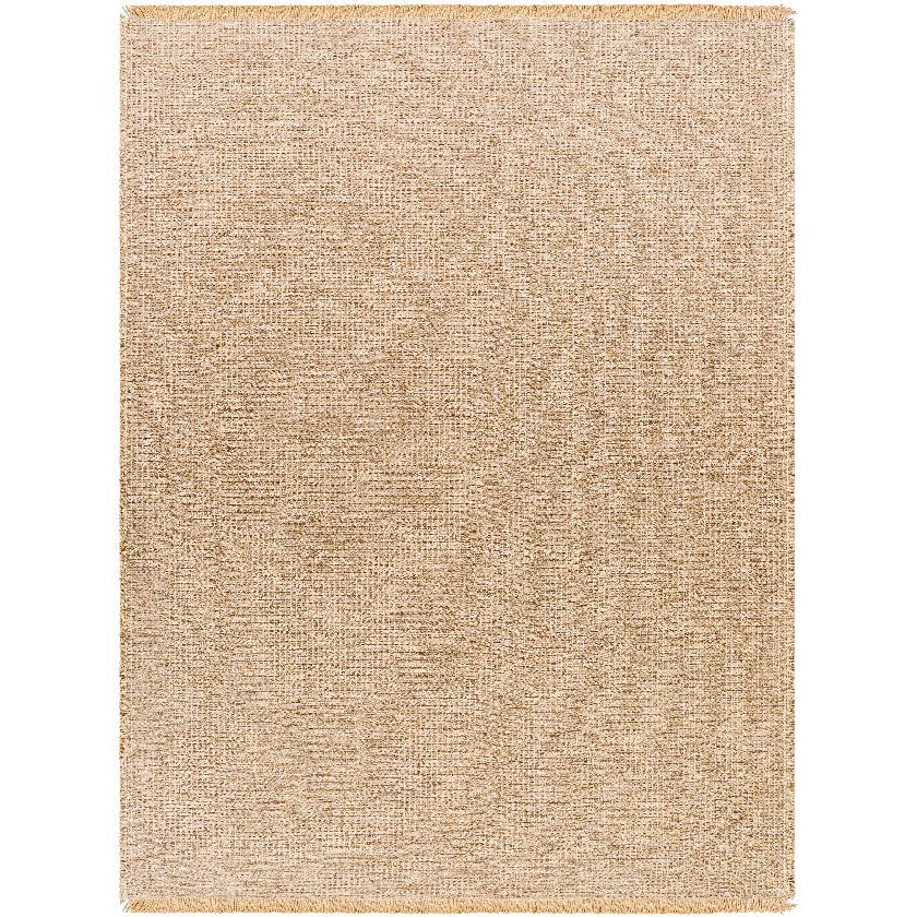 Hendy Solid & Border Rug, Brown