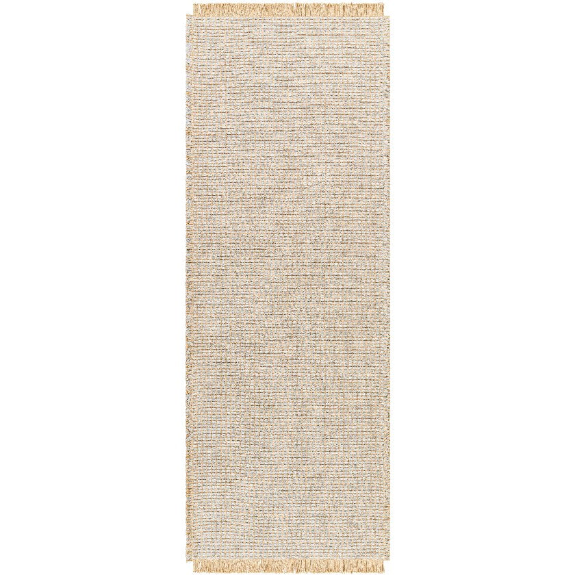 Hendy Solid & Border Rug, Gray