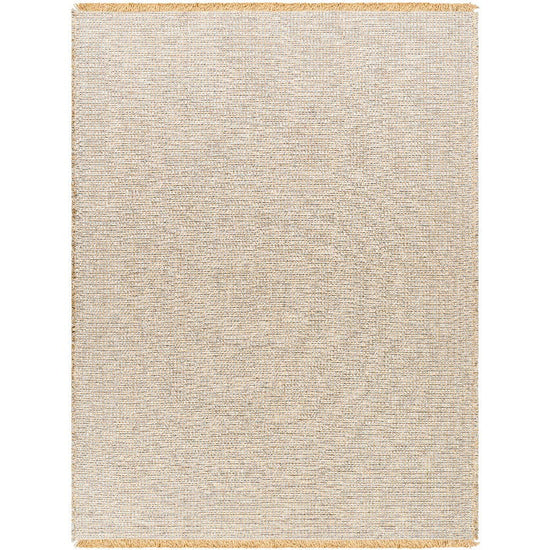 Hendy Solid & Border Rug, Gray