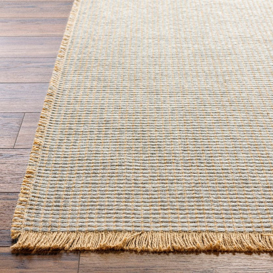 Hendy Solid & Border Rug, Gray