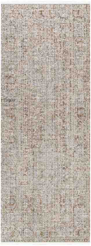 Robynn Traditional Washable Rug, Dark Brown