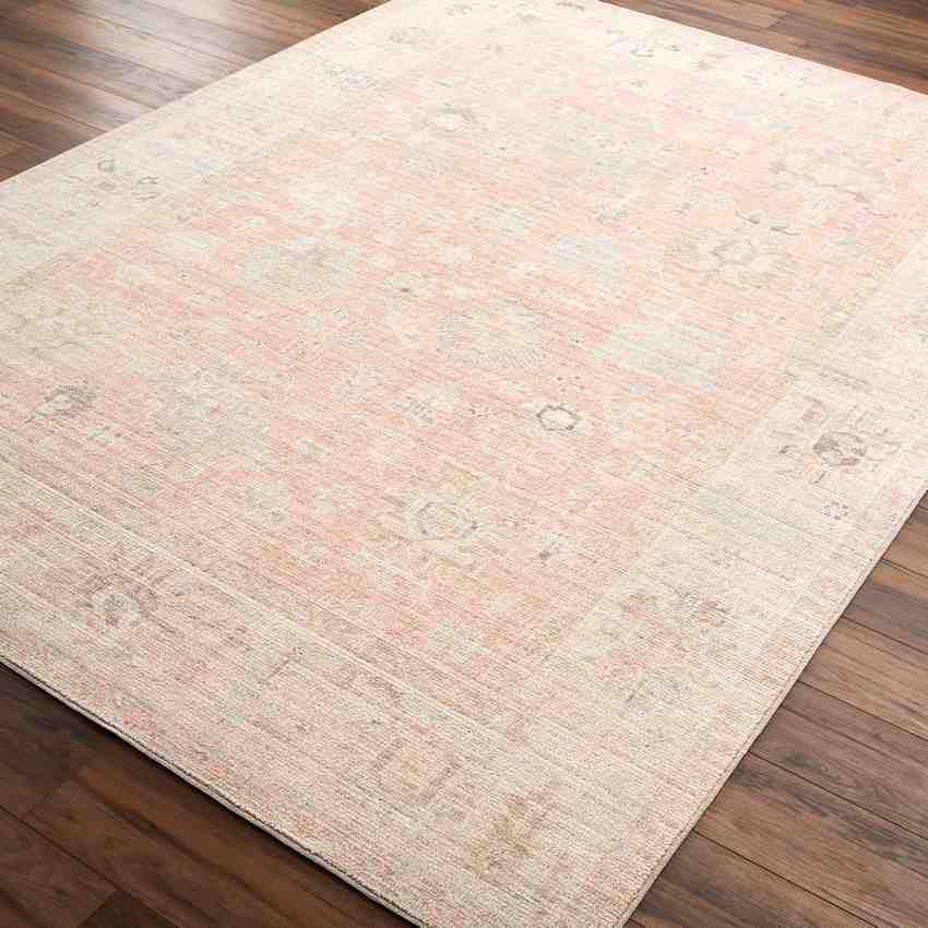 Shellina Traditional Rug, Dusty Pink