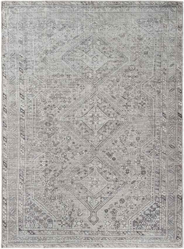 Tyanne Traditional Rug, Medium Gray