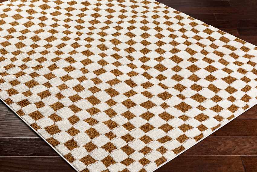 Ilea Modern Rug, Ivory/Brown