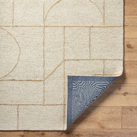 Tyerra Modern Rug, Light Beige