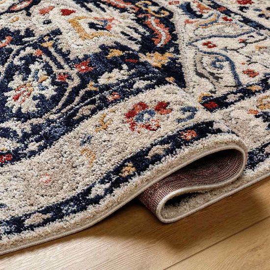 Shemica Traditional Rug, Cobalt