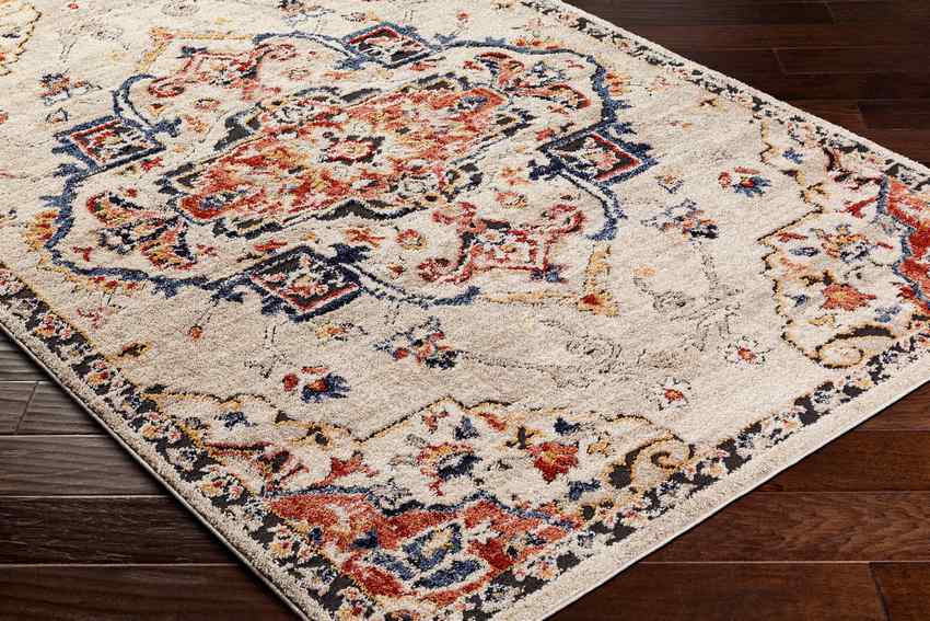 Tyria Traditional Rug, Denim