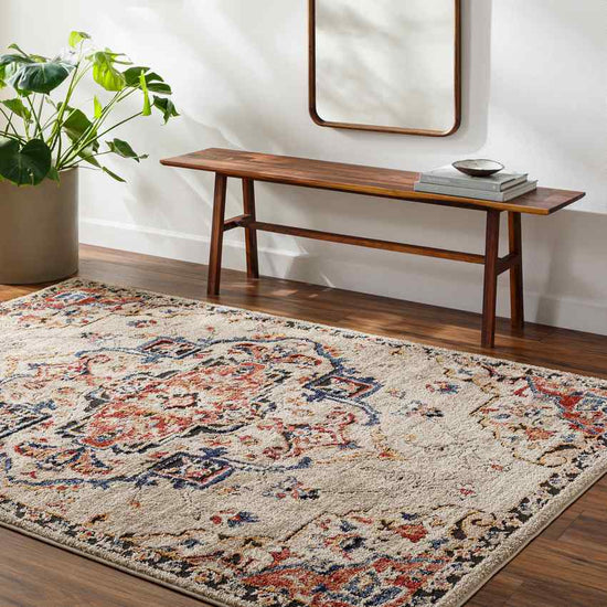 Tyria Traditional Rug, Denim