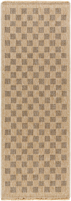 Rafi Cottage Rug, Light Brown/Black