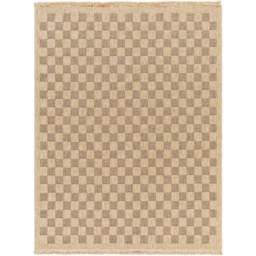 Rafi Cottage Rug, Light Brown/Black