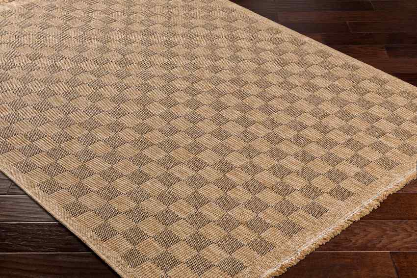 Rafi Cottage Rug, Light Brown/Black