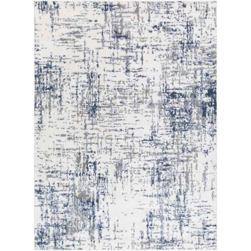 Kendell Modern Rug, Dark Blue