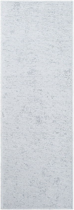 Tobey Solid & Border Washable Rug, Light Sage