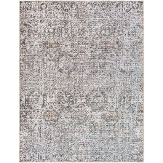 Teddy Traditional Washable Rug, Dark Brown