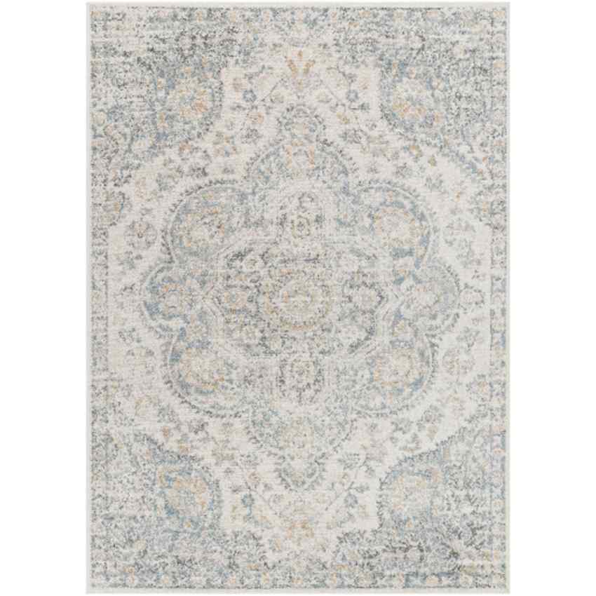 Lola Traditional Rug, Light Gray