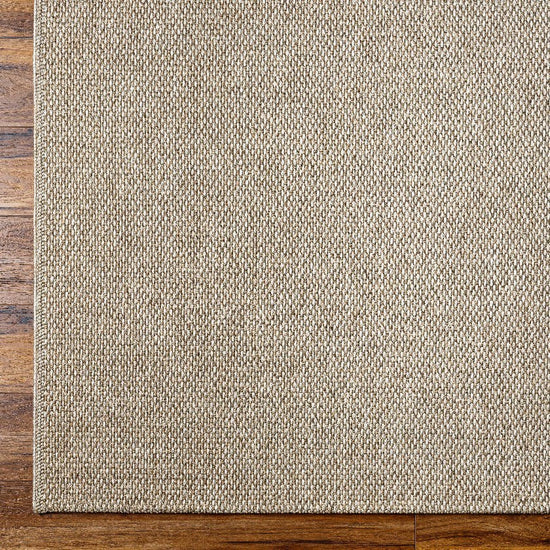 Nalani Solid & Border Rug, Dark Brown