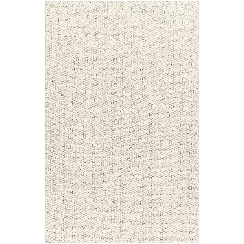 Nalani Solid & Border Rug, Pearl