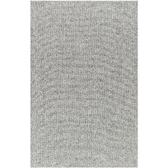 Nalani Solid & Border Rug, Silver