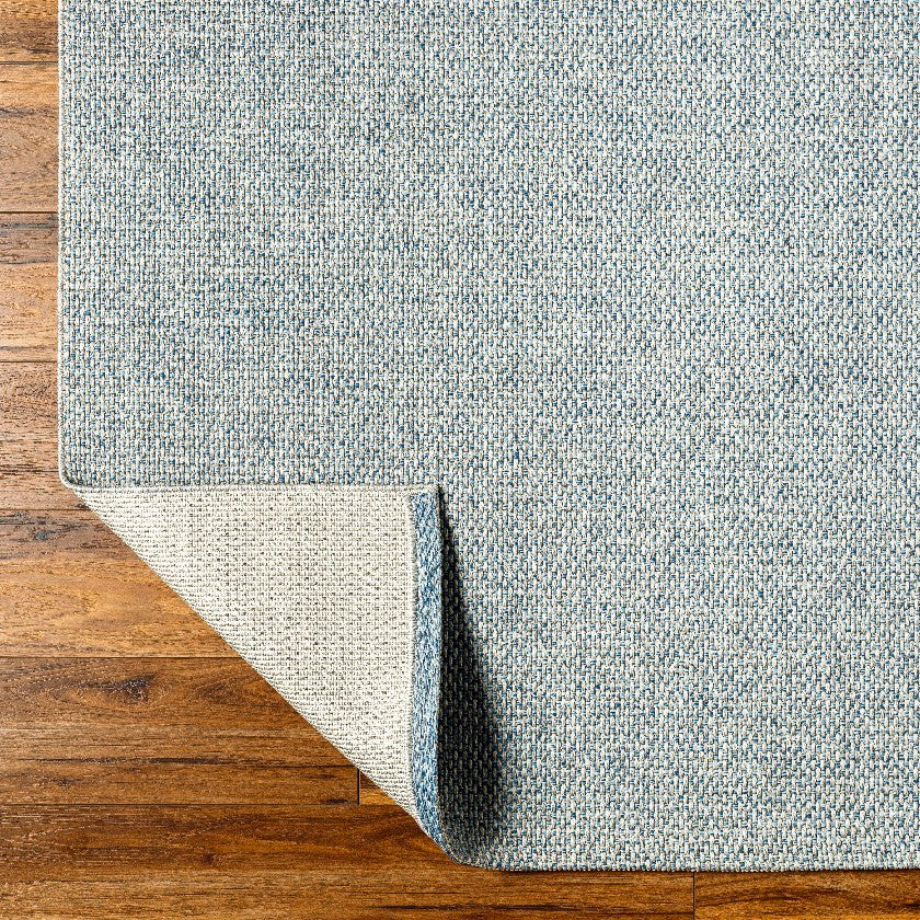 Travious Solid & Border Rug, Ash