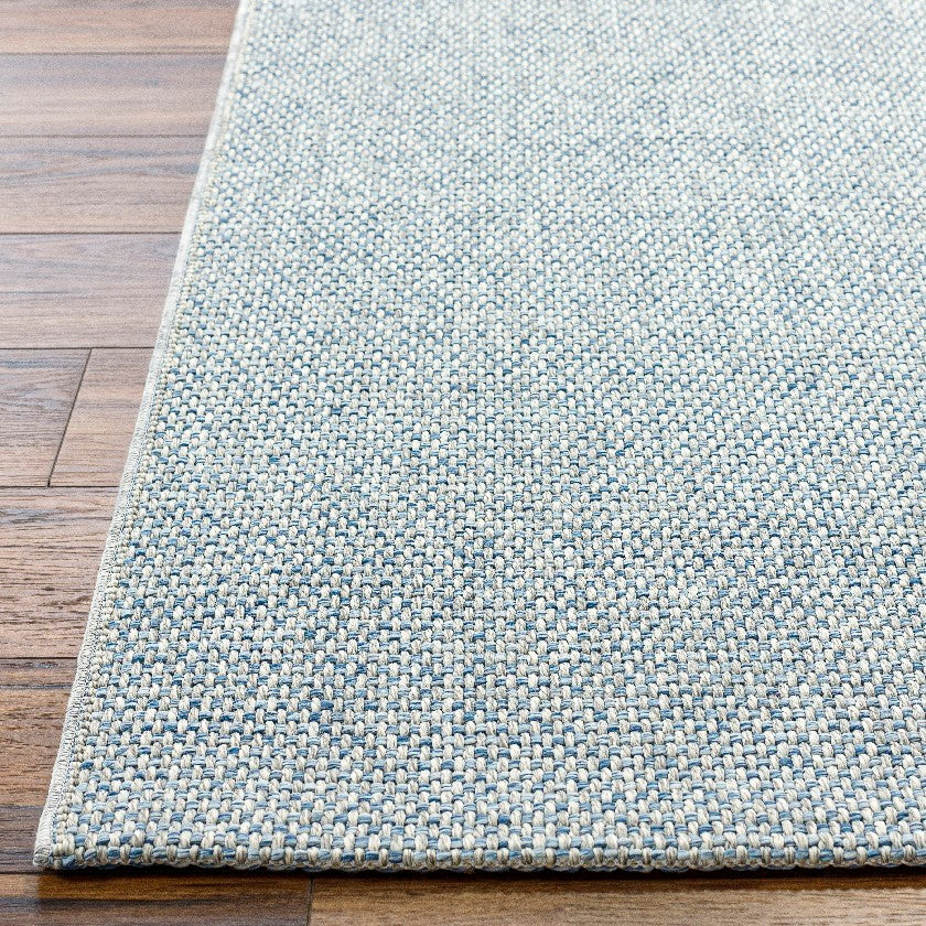 Travious Solid & Border Rug, Ash