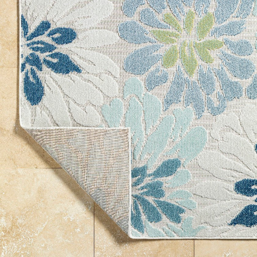 Mohit Cottage Rug, Pale Blue