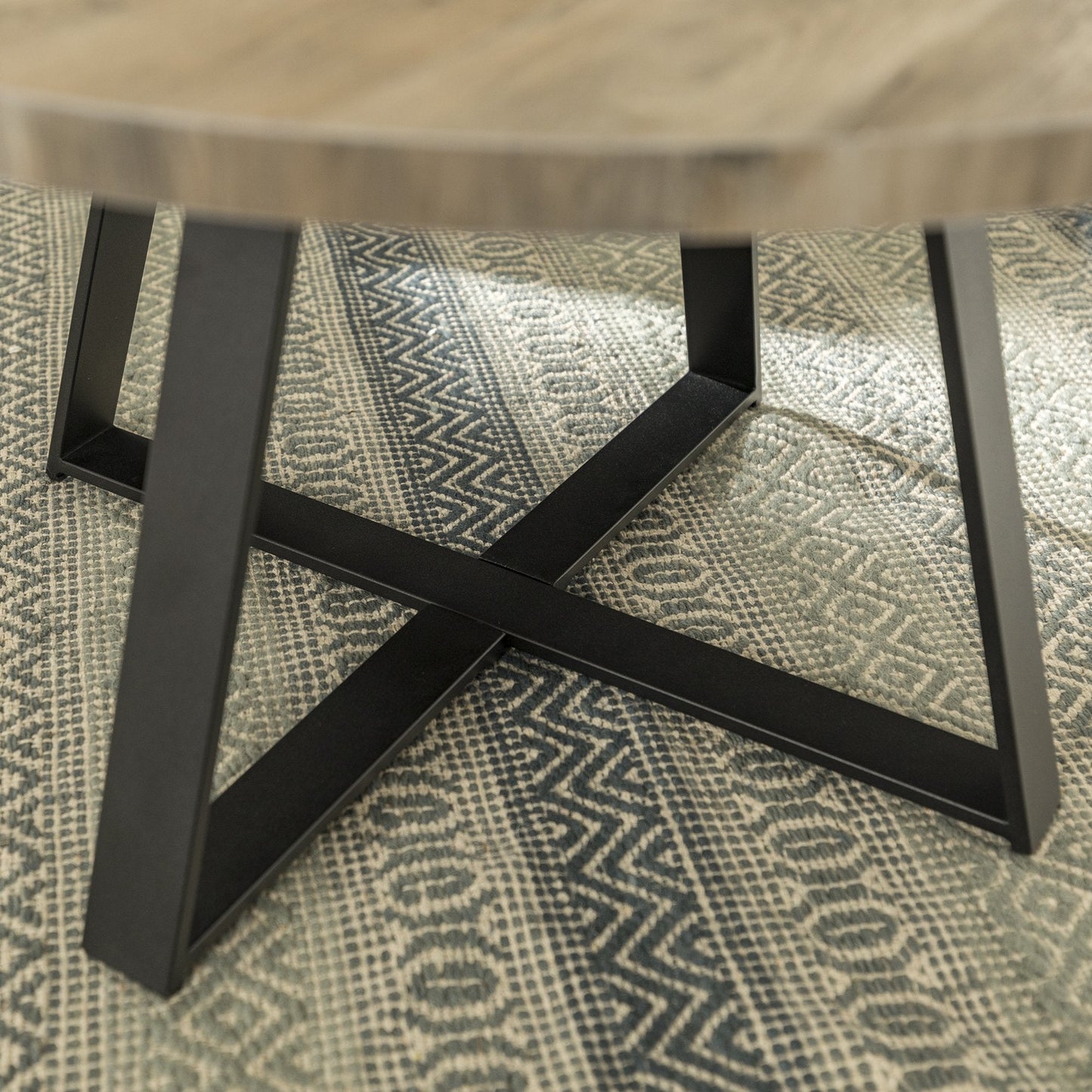 Metal Wrap Coffee Table