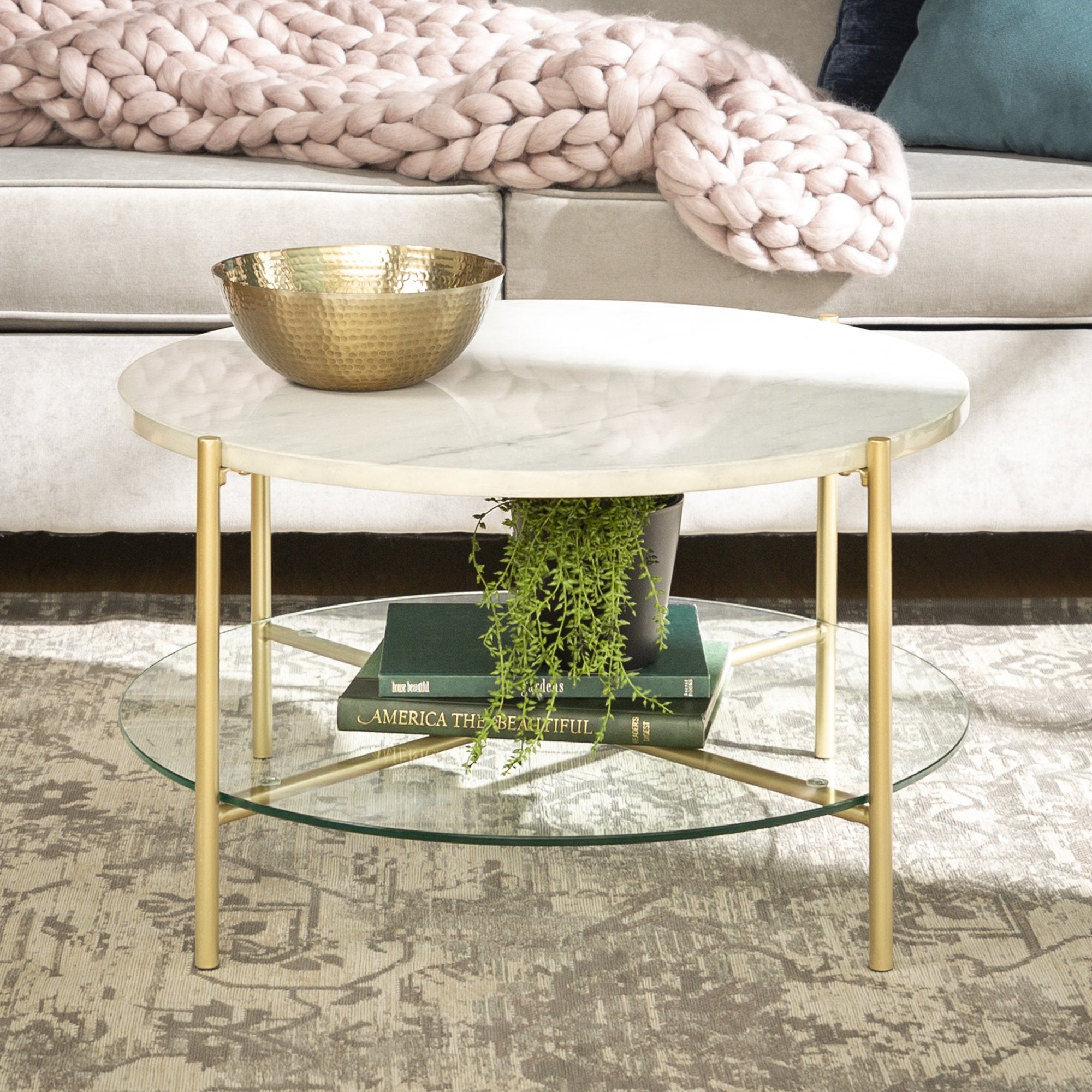 Simone Round Coffee Table