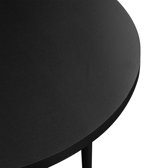 Modern Round Nesting Coffee Tables with Tapered Legs, Set of 3