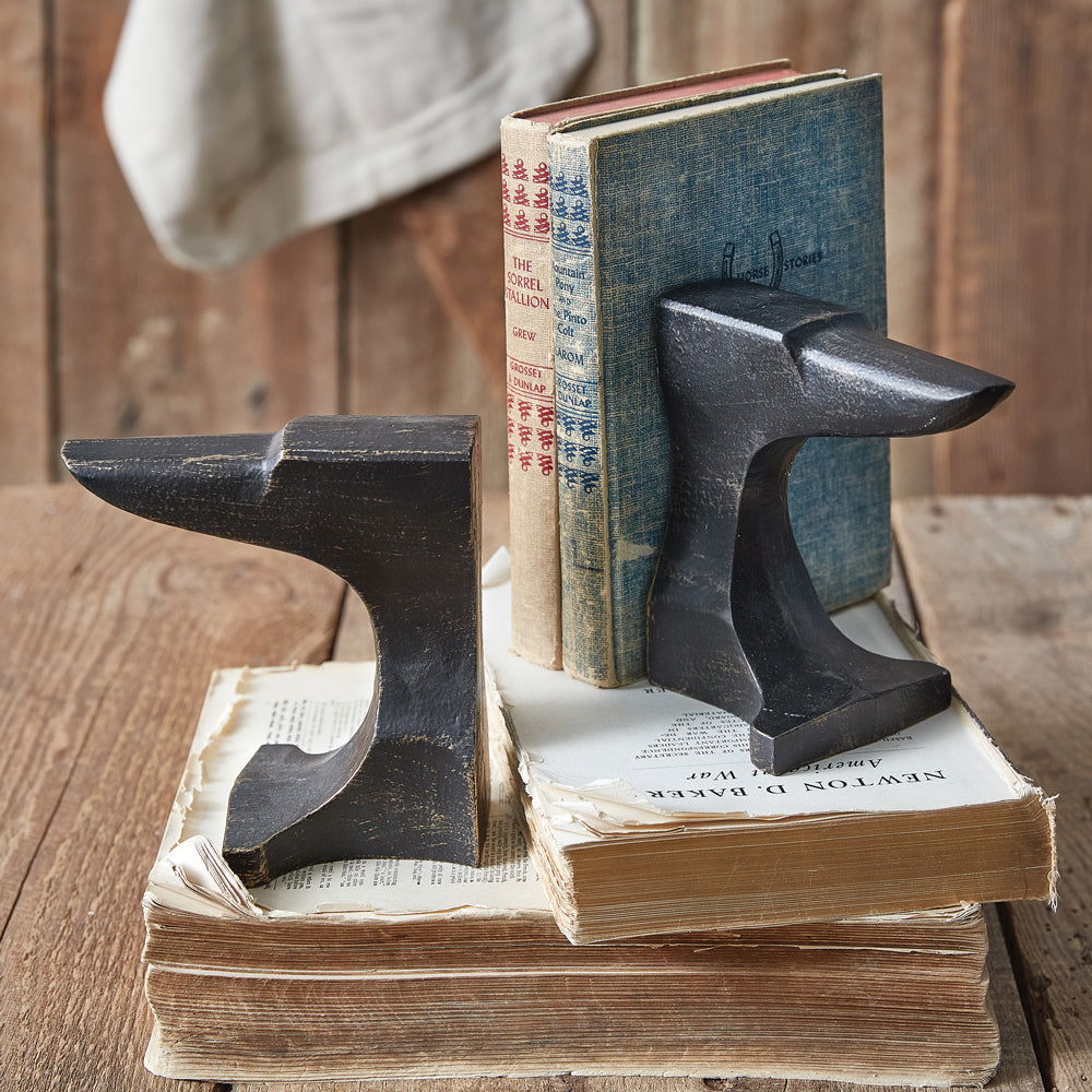 Anvil Bookends - Mac & Mabel