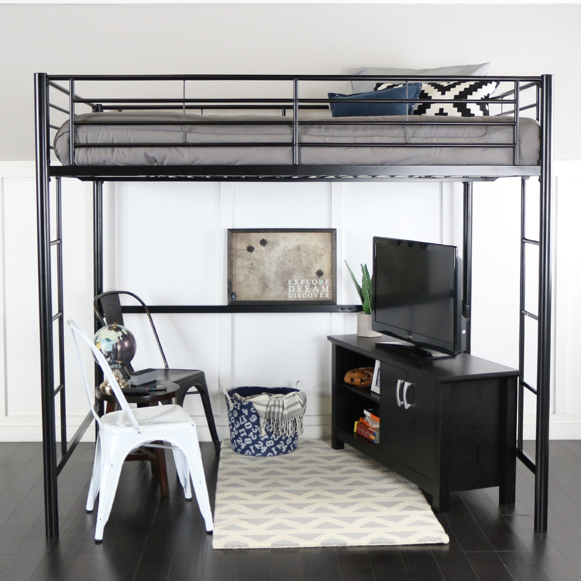 Sunset Full Loft Bunk Bed