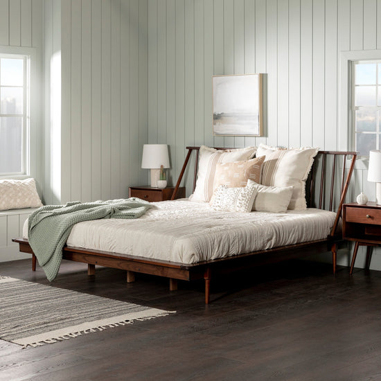 Spindle Back Solid Wood Beds