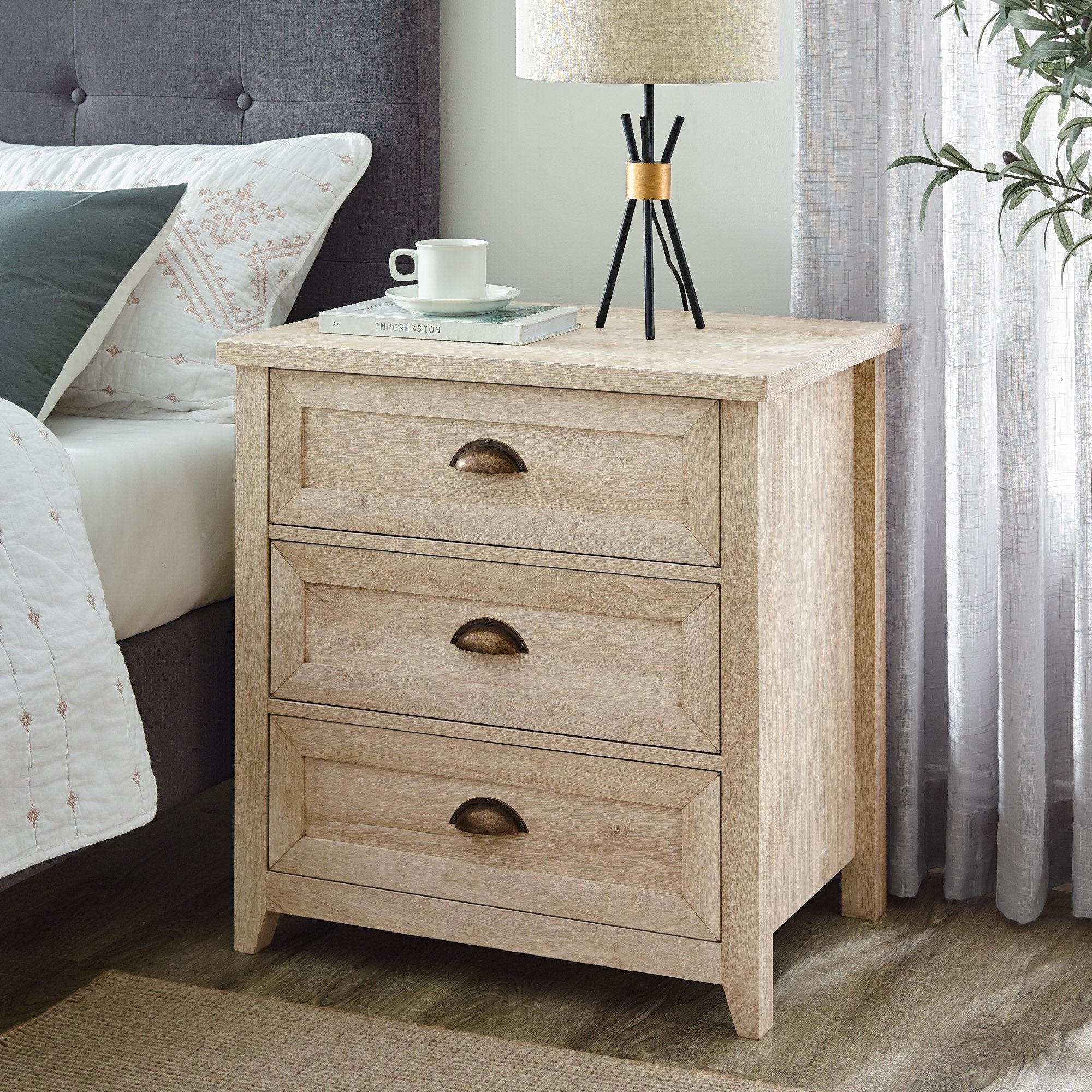 Odette Transitional Farmhouse Collection (Dresser or Nightstand)