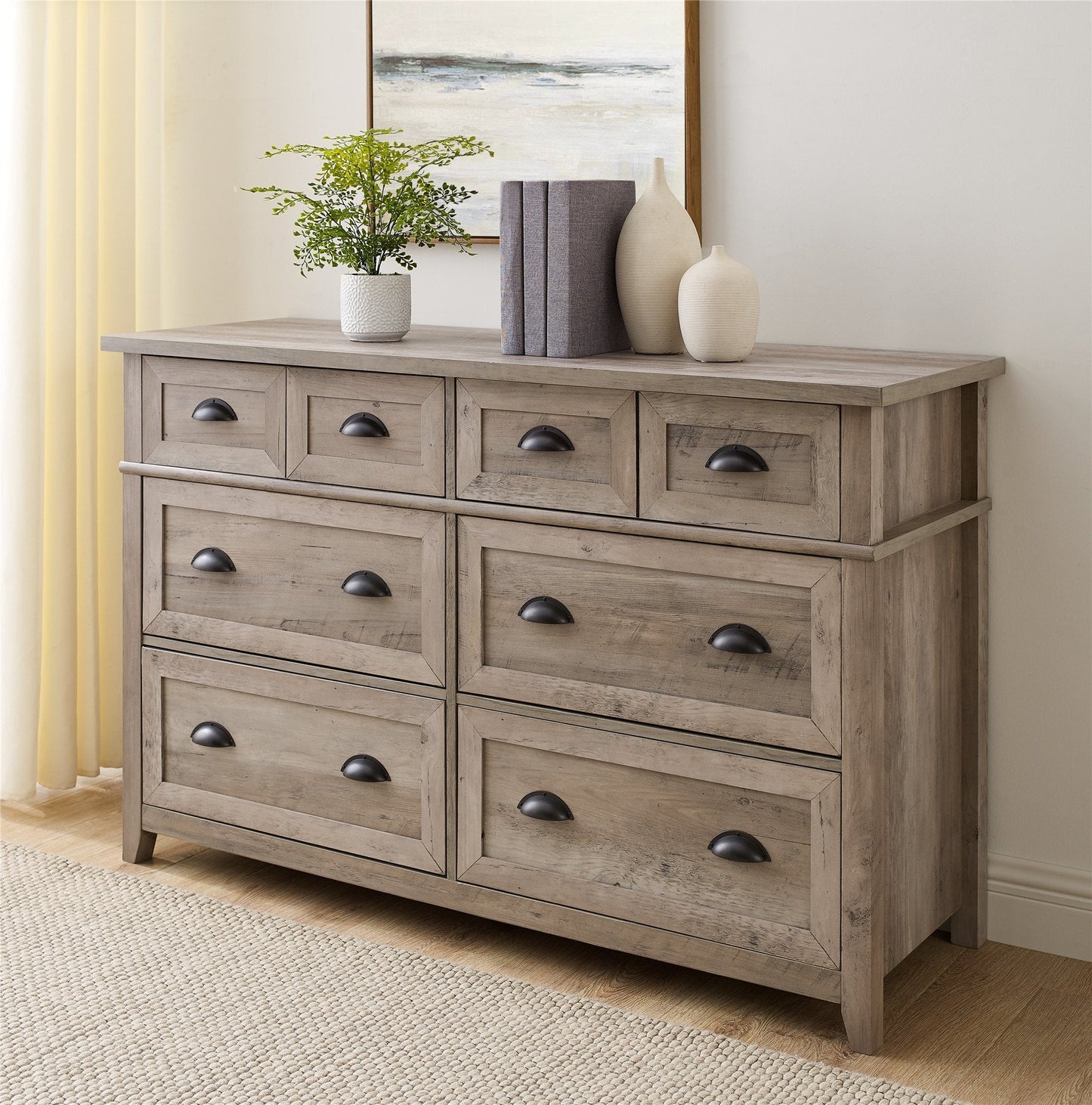 Odette Transitional Farmhouse Dresser Collection