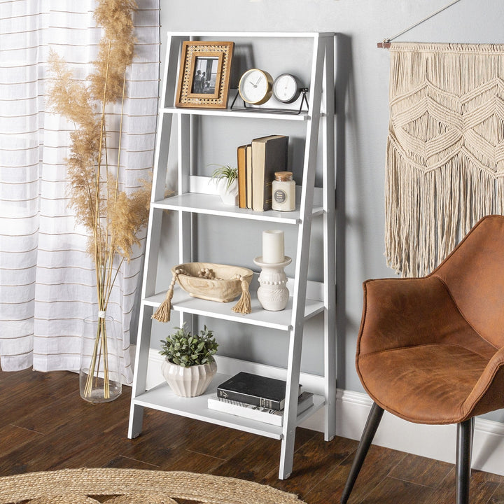 Ladder Wooden Shelf