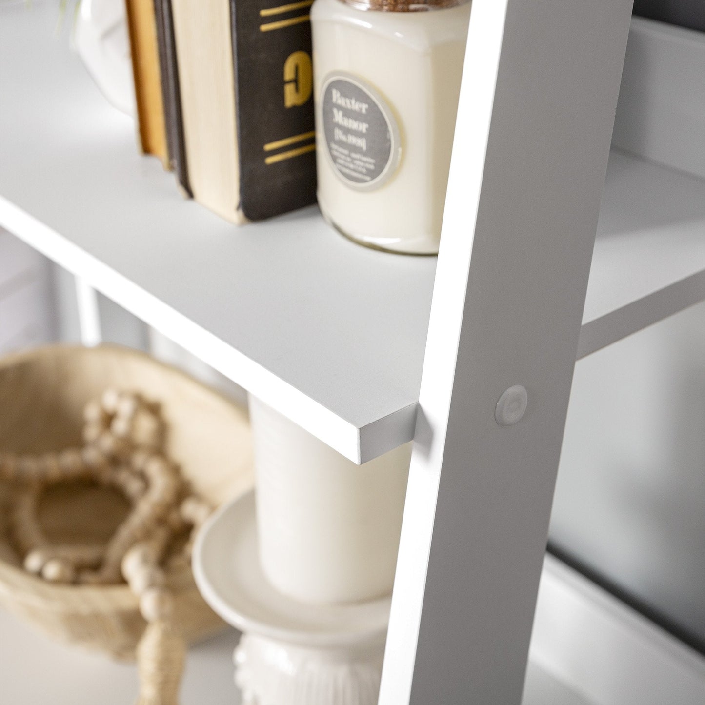 Ladder Wooden Shelf