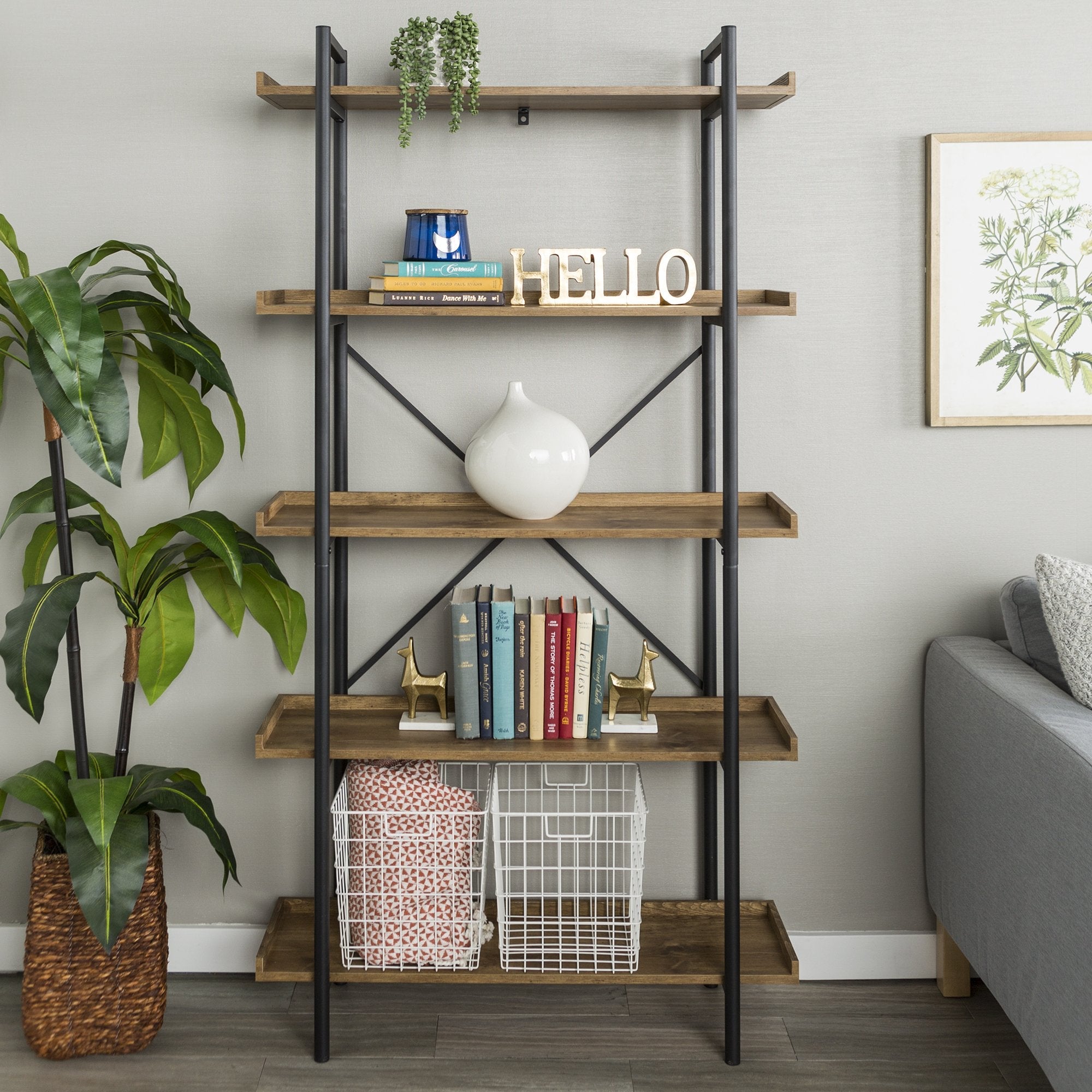 Urban Pipe Bookshelf