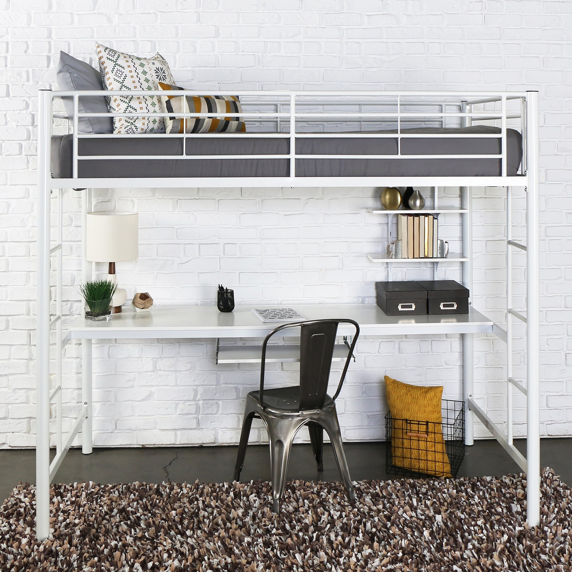 Sunset Twin over Workstation Bunk Bed