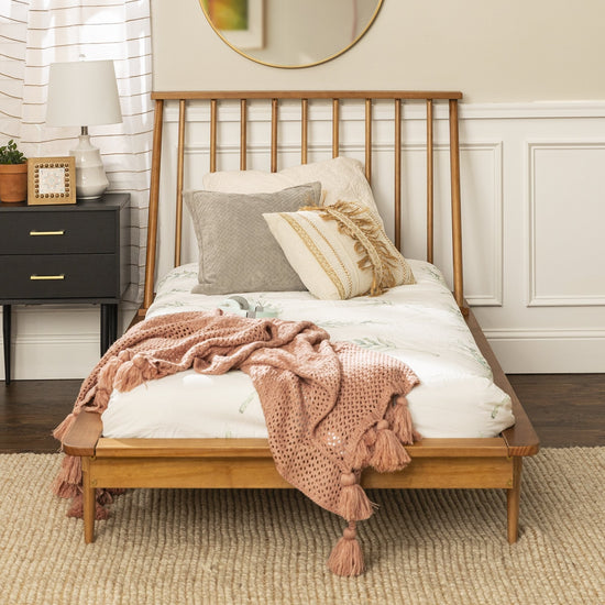 Spindle Back Solid Wood Beds