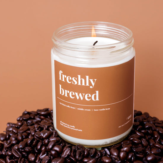 Freshly Brewed Soy Candle - Standard