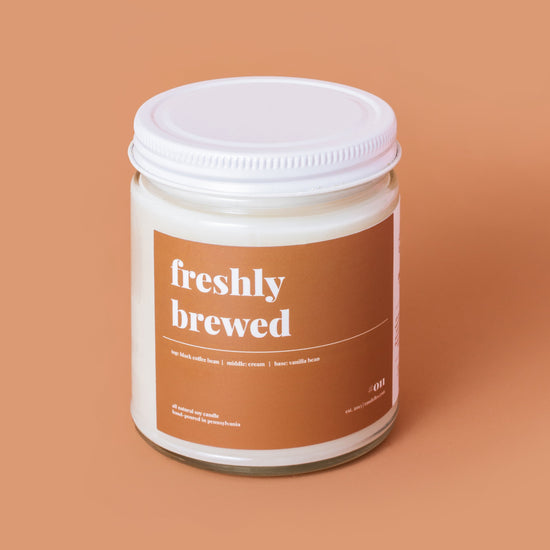 Freshly Brewed Soy Candle - Petite