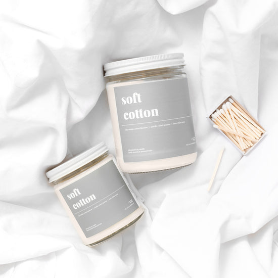 Soft Cotton Soy Candle - Petite